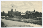 Monroe Eckstein'sBrewery, Castleton Corners, S.I.  [ext. factory with children on outside drive:  VERY RARE CARD]