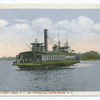 Ferry between Perth Amboy, N.J., and Tottenville, Staten Island, N.Y. [old green ferry on water]
