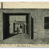 Through the Corridors, the Auto Way, U.S.A. Debarkation Hospital No. 2, Staten Island, N.Y.  [people standing in entranceway]