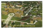 Aerial View, U.S. Marine Hospital, Stapleton, Staten Island, N.Y.