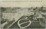 Sectional Bird's-Eye View looking East, Sea View Hospital Staten Island, New York City