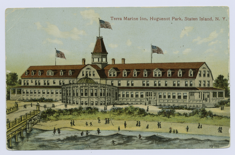 Terra Marine Inn, Huguenot Park, Staten Island, N.Y. [view of building