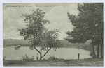 The Lake at Durkee Manor, Staten Island, N.Y. [people and small boats at shoreline]