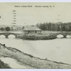 Clove Lakes Park Staten Island, N.Y. [building between two foot bridges over lake]