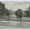 The Lake, Randall Manor, Staten Island, N.Y. [lake with mansion in background]