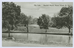 The Lake, Randall Manor, Staten Island, N.Y. [lake with mansion in background]