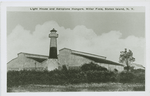 Light House and Aeroplane(sic)  Hangars, Miller Field, Staten Island, N.Y.