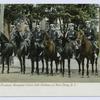12488-80th  Precinct, Mounted Police Sub-Station, of New Dorp, Staten Island [6 officers in dress uniform posed on horses]