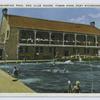 Municipal Swimming Pool and Club House, Faber Park, Port Richmond, Staten Island, N.Y.  [people in water and on balcony of club house]