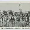 Public Swimming Pool, Tompkinsville, Staten Island, N.Y. [lots of children in wading pool]