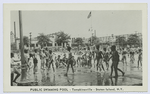 Public Swimming Pool, Tompkinsville, Staten Island, N.Y. [lots of children in wading pool]