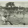Bruggeman'sHuguenot Baths, Huguenot Park, Staten Island, N.Y.  [people in large shallow pool and sitting along edge]