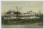 Fox Hill Golf Club, Clifton, S.I. (beautiful ext. view of long, sprawling club house)