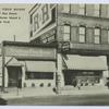 Stapleton Chop House, 519-521 Bay Street, Stapleton, Staten Island 4, New York  [large billboard-type sign on side of building 'Light R & H Beer'  -  signs on front: 'Steaks, chops, sea food, lunch 80 cents', Sedutto's ice cream.]