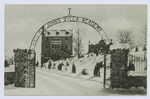 St. John'sVilla Academy, Arrochar, S.I., N.Y.  [iron entrance gate, snow-covered landscape and buildings]