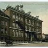 Public School No. 14, Stapleton, Staten Island, N.Y.  [horse and carriage parked on street]