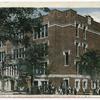 Public School No. 20 and Curtis High School, Port Richmond, Staten Island,  N.Y. [many people in front of schools]