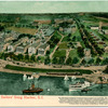 Bird's Eye View Sailors Snug Harbor, Staten Island  [includes description of all 27 buildings]