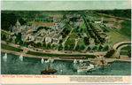 Bird's Eye View Sailors Snug Harbor, Staten Island  [includes description of all 27 buildings]