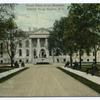 Front View of the Hospital, Sailors' Snug Harbor, Staten Island [drive leading up to entrance]