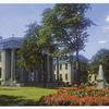 Sailors(sic) Snug Harbor  [buildings and memorial pillar over tomb of Randall,  and garden]