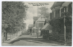 Van Pelt Avenue, Mariners Harbor, Staten Island, N.Y.  [row of very large homes along tree-lined street]