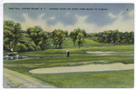 Todt Hill, Staten Island, N.Y. Highest Point on Coast from Maine to Florida [view of golf course and golfer]