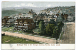 Birdseye(sic) View of St. George [looking North] Staten Island [printed on lower white border]