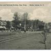 Business Section and Railroad Station, New Dorp, Staten Island, N.Y.