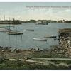 Bergen Point from Port Richmond, Staten Island, N.Y. [inlet with small boats]