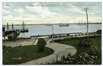 New York Bay from Marine Hospital, Stapleton, Staten Island, N.Y.