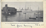 No. 7  U.S. Transports McClellan and Kirkpatrick at Bradys Pier, Stapleton, Staten Island