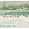 An Entirely New South New York (inset picture along top of homes on large lots Largest Development in the History of Richmond Borough, Hundreds of lots at $190 or under - $10.00 down, $5.00 per month.  High Class Improvements  [etc.,]