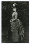 Alice Austen (1866-1952) at age 22, posed at her home "Clear Comfort" published by Friends of Alice Austen House.