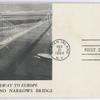 [Non Postcard] First Day of Issue Envelope Cover with 'Gateway to Europe, Verrazzano(sic) Narrows Bridge', picture of bridge on front