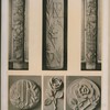 Bois sculptés (la Ville de Paris) et compositions modelées (les fleurs).