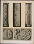Bois sculptés (la Ville de Paris) et compositions modelées (les fleurs).