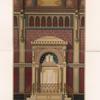 Décoration de l'intérieur de la synagogue