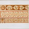 Mantoue : frises de la salle de marbre au Palais ducal (XVIme siècle)