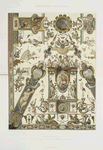 Florence : plafond peint au Palais des Offices (XVIme siècle)