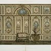 Fontainbleau : salle du conseil, XVIIIme siècle, peintures de Fr. Boucher (XVIIIme siècle)