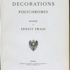 Décorations polychromes