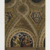 Rome : Appartement des Borgia au Vatican, salle des livres allemands (XVme siècle), peintures de Pinturicchio