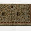 Tunis, plafond au palais (Bardo)