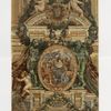 Palais de Versailles : plafond de la Galerie des Glaces (Le Brun), XVIIe siècle