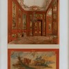 Château de Bruchsal (Bade) : salle Watteau, XVIIIe siècle