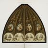 Parme : décoration de voûte au couvent de St. Paul, peinte par le Corrège en 1518