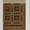 Rome, plafond peint du Palais de la Cancelleria, du commencement du XVIme siècle