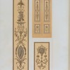 Berlin : Musée Royal des arts décoratifs, panneaux de porte, fin du XVIIIme siècle