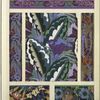 Six floral motifs